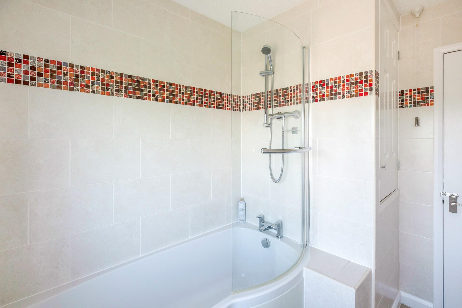 Wash off sandy toes or run yourself a relaxing bath.