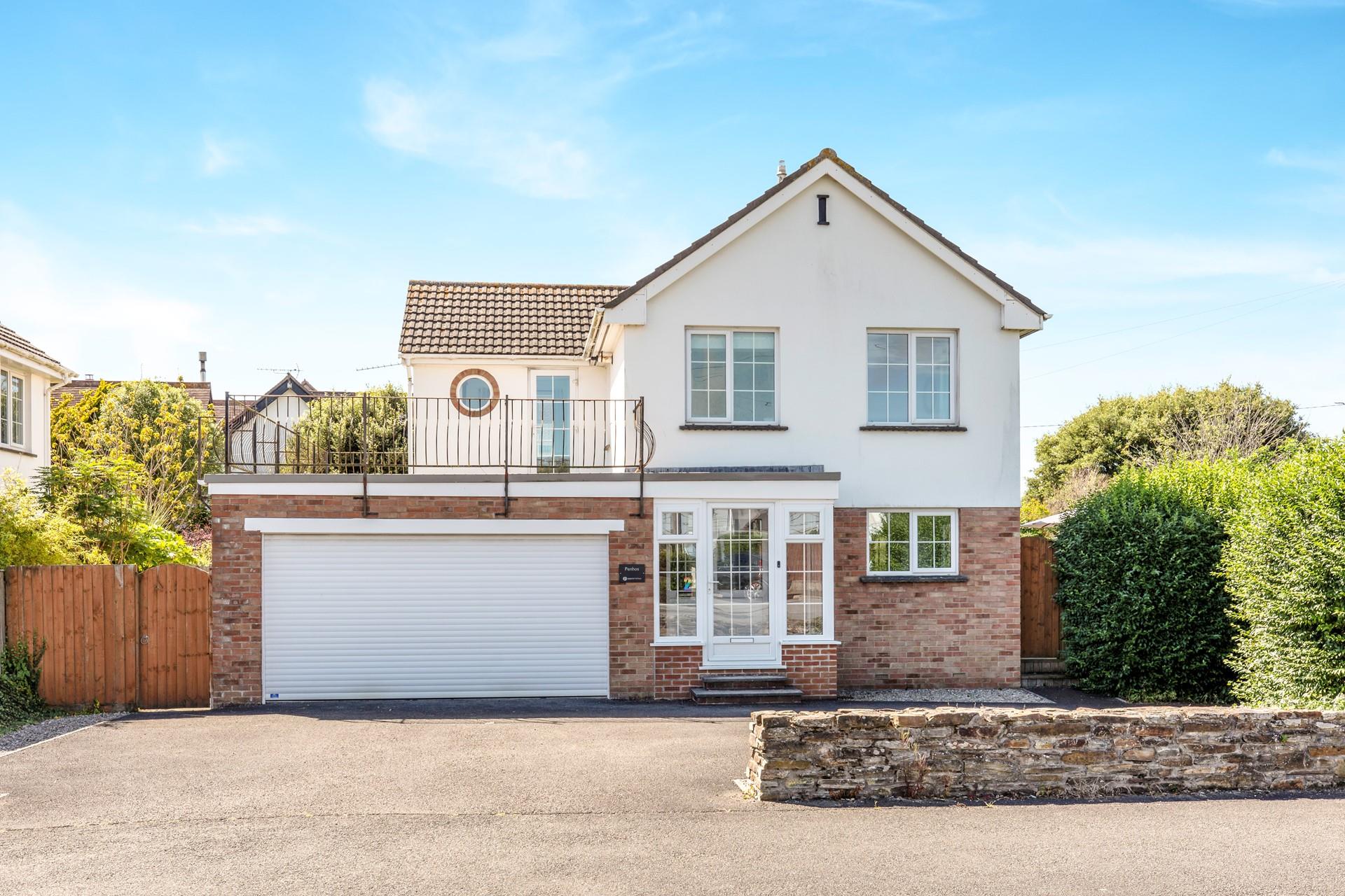 There is lots of parking at Penhos!