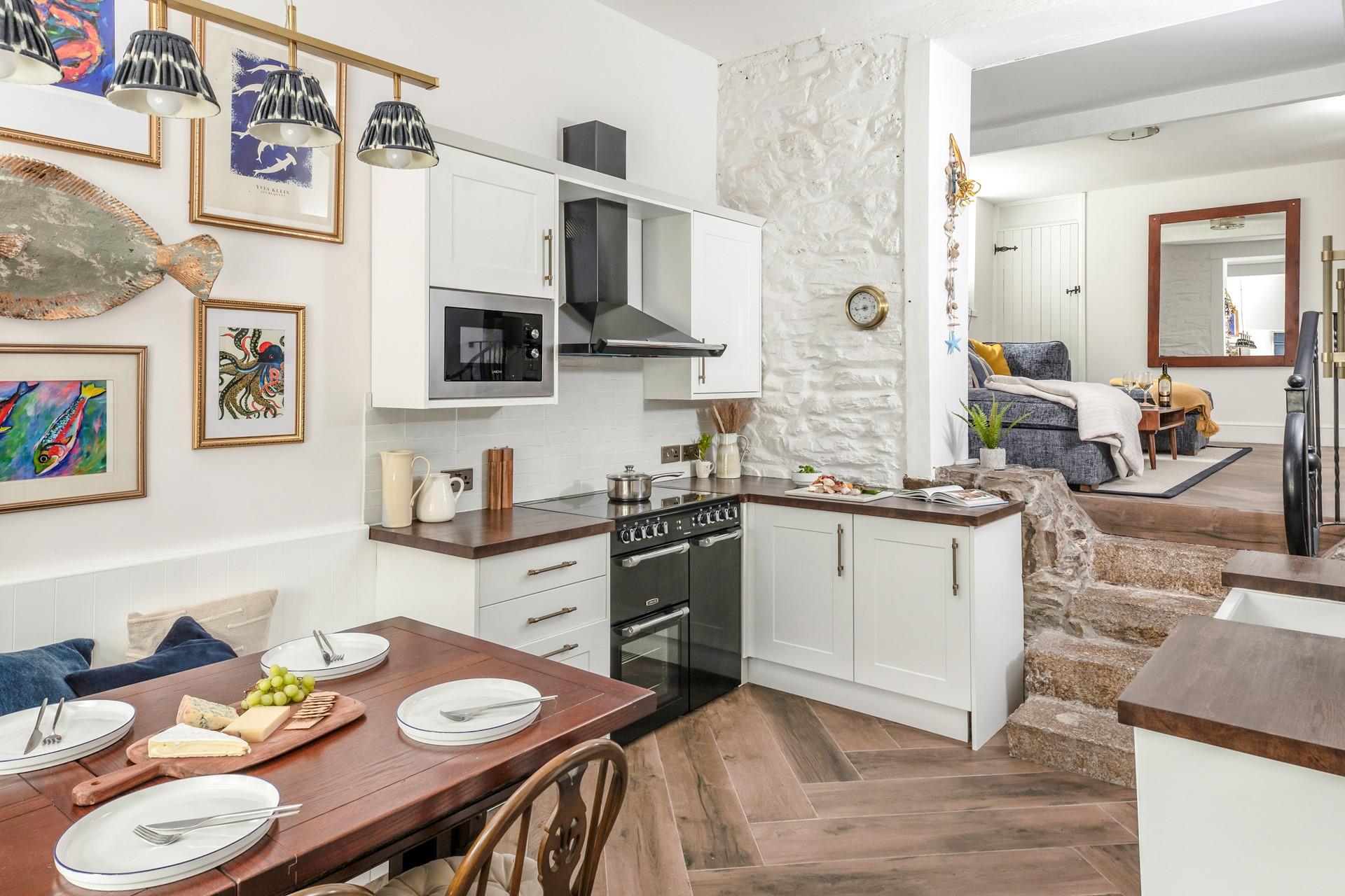 Get some local ingredients to cook a tasty supper.