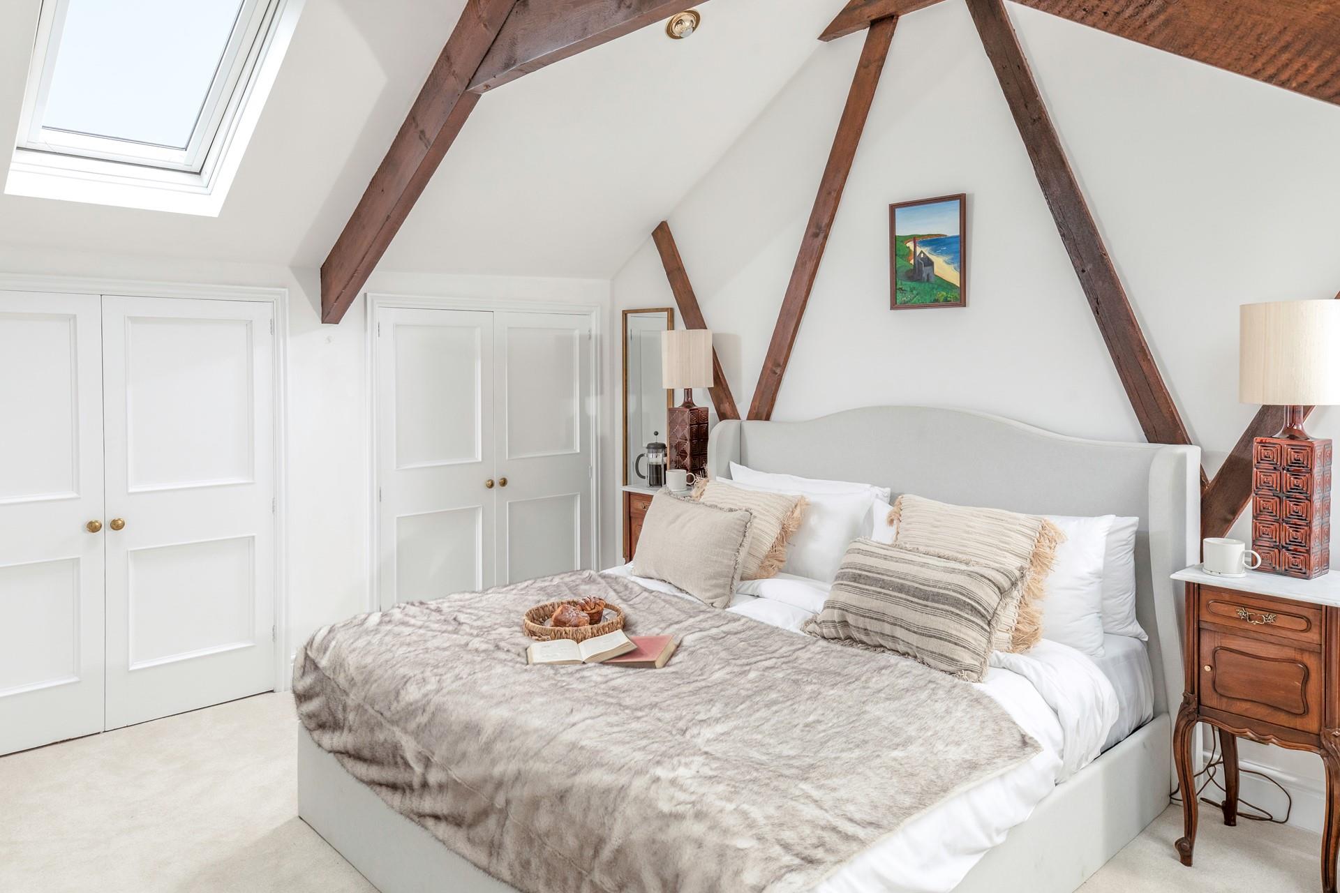 The super king bed is a luxurious place to rest each night.