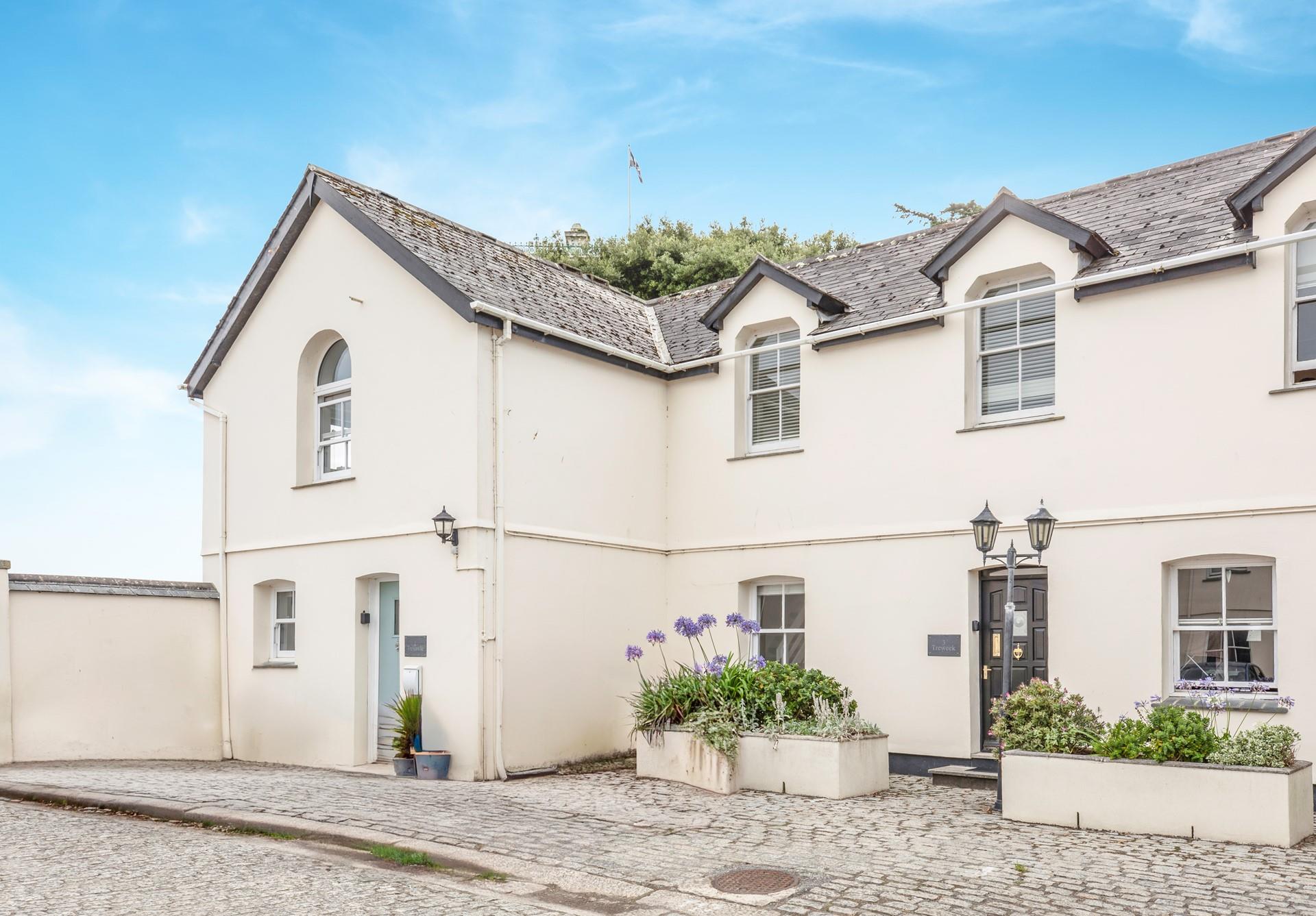 There is allocated parking included at Treweek.