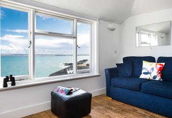 Driftwood Heights offers stunning views across St Ives Bay.