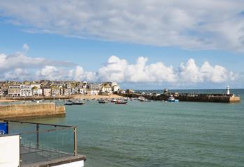 Take a morning stroll around St Ives before the town wakes up.