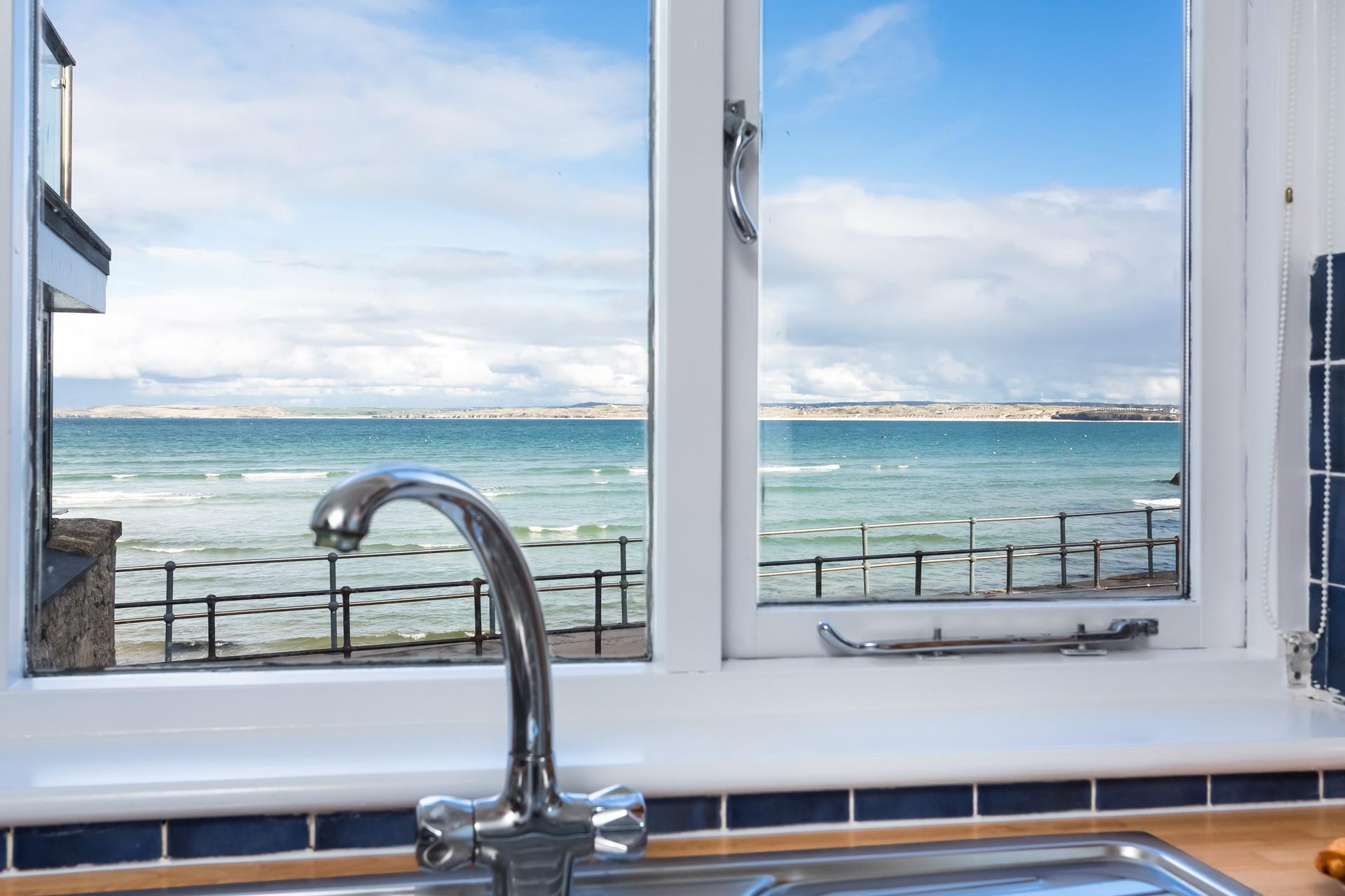 A great view from the kitchen window! 