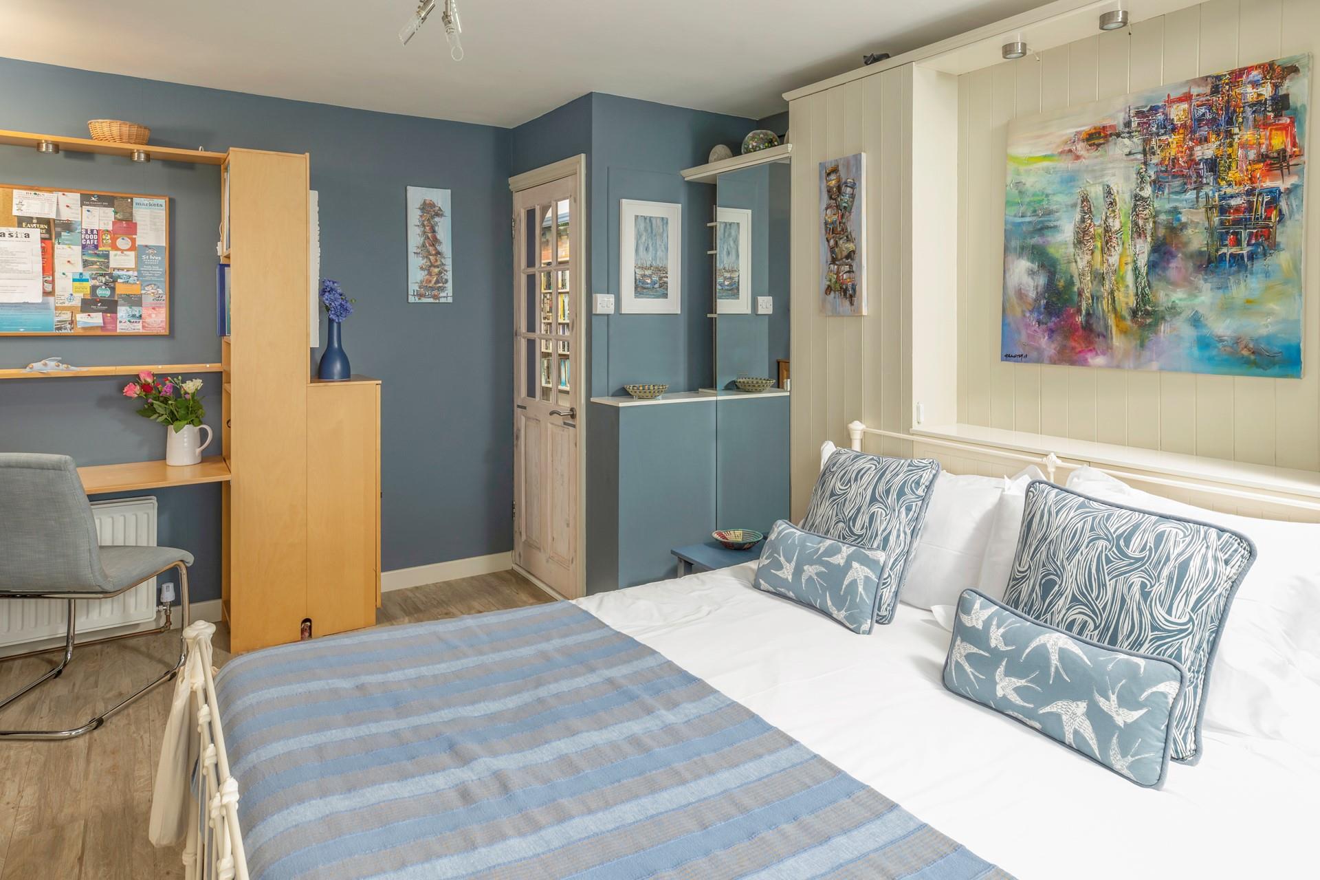 After a scenic coastal walk, return for a comfortable night's sleep.