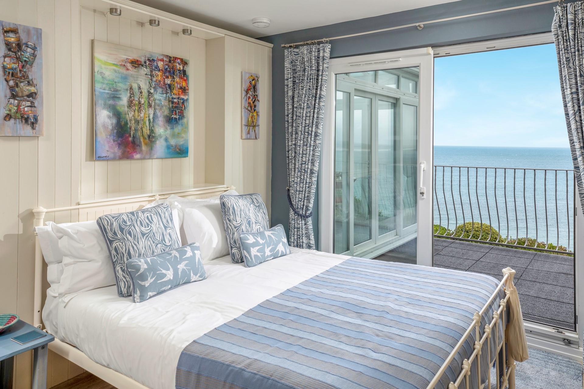 Open the patio doors and sip the day's first coffee with a view.