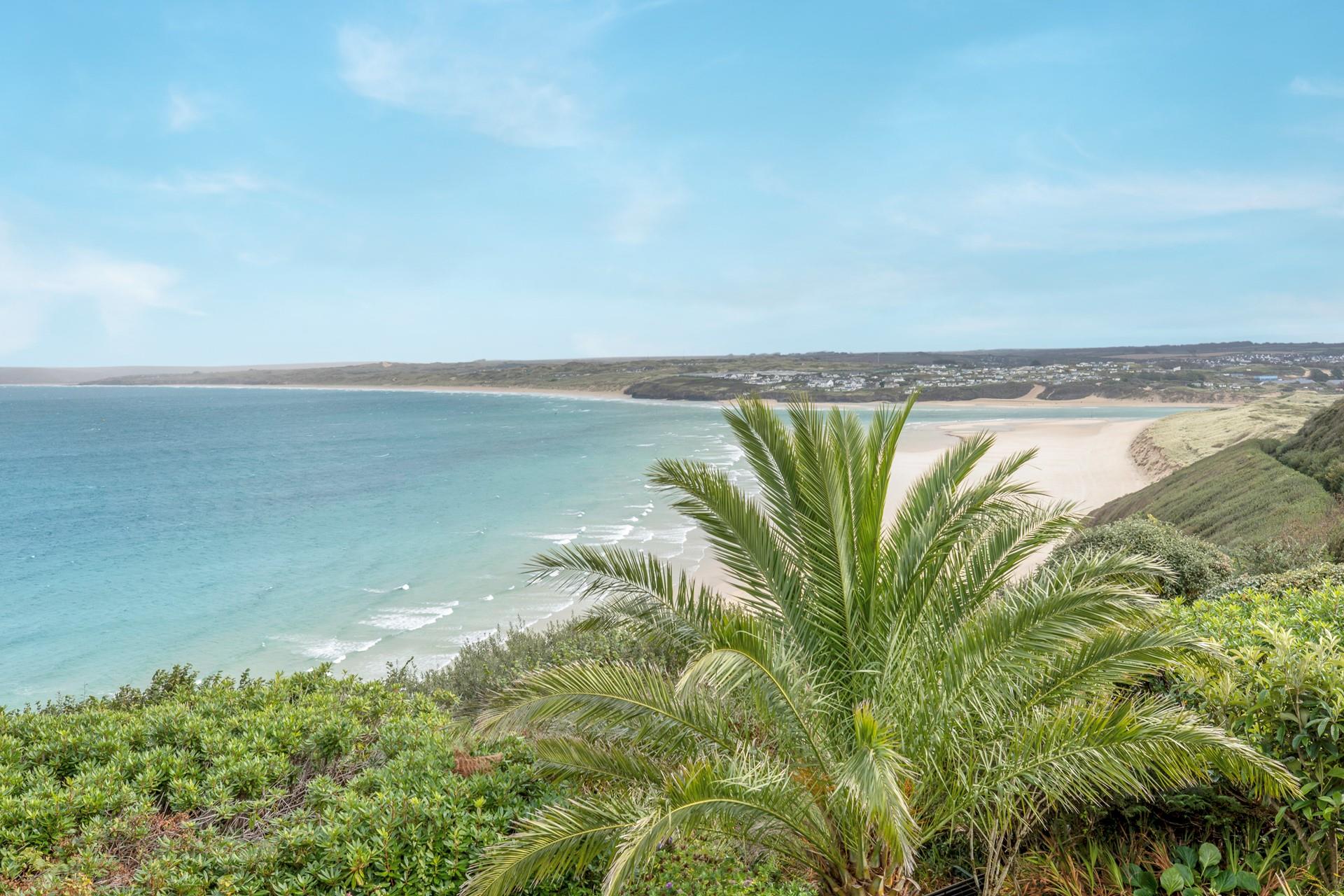 Head across the Bay to Hayle's three miles of golden sand.