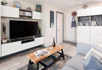 Cool, coastal interiors create the perfect space to relax and unwind.