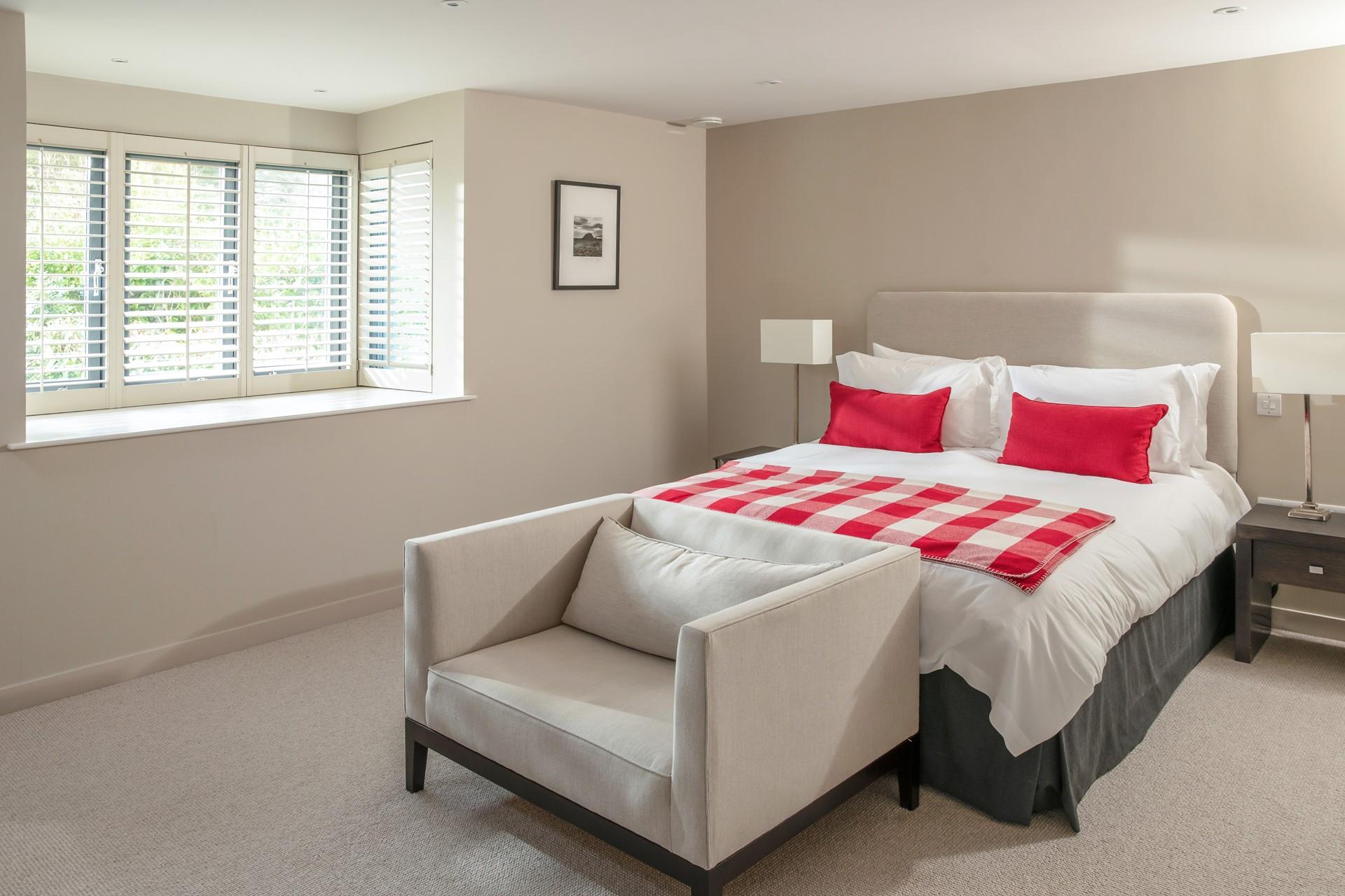 Tuck into the cosy bed each night.