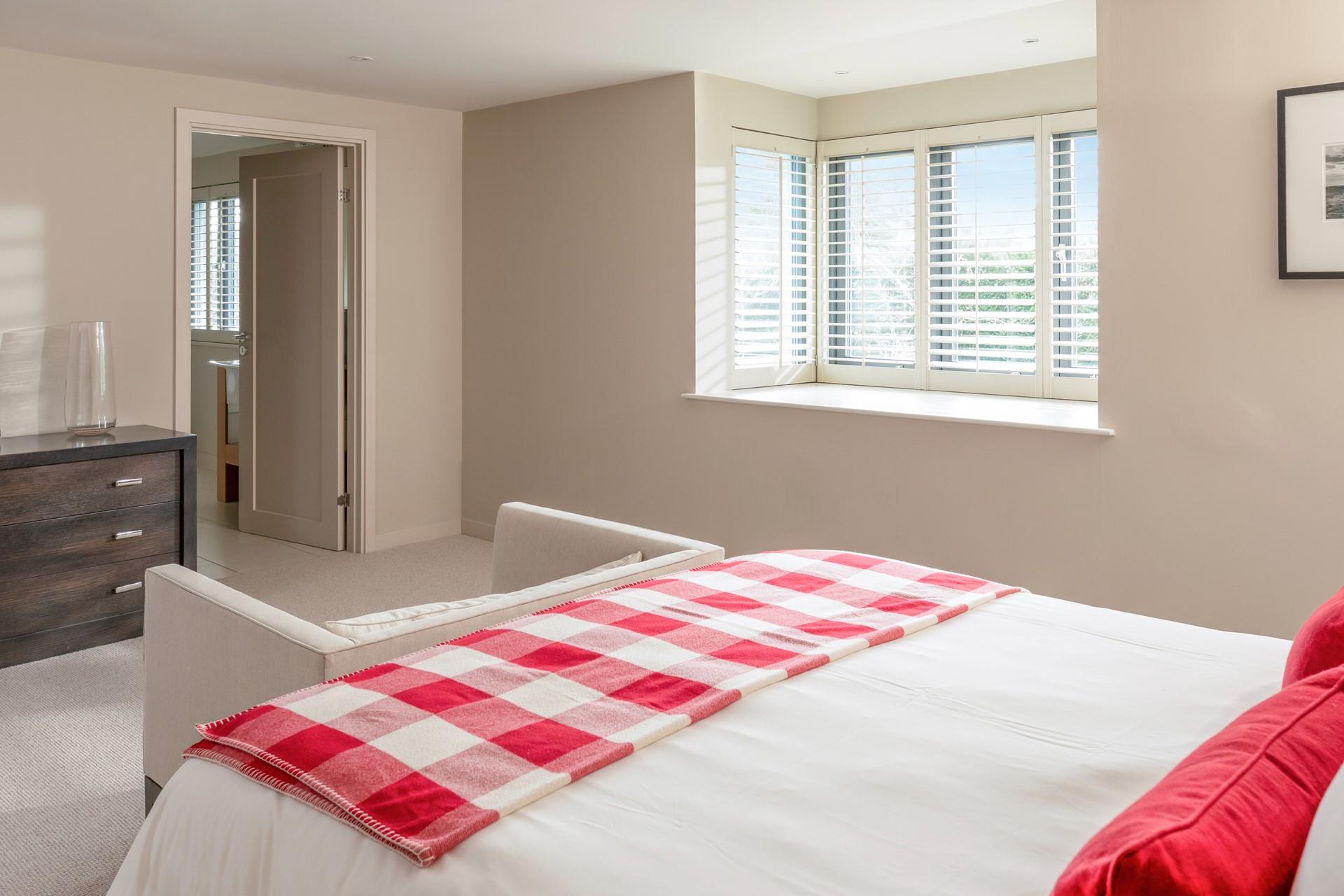 Bedroom 1 has a useful en suite.