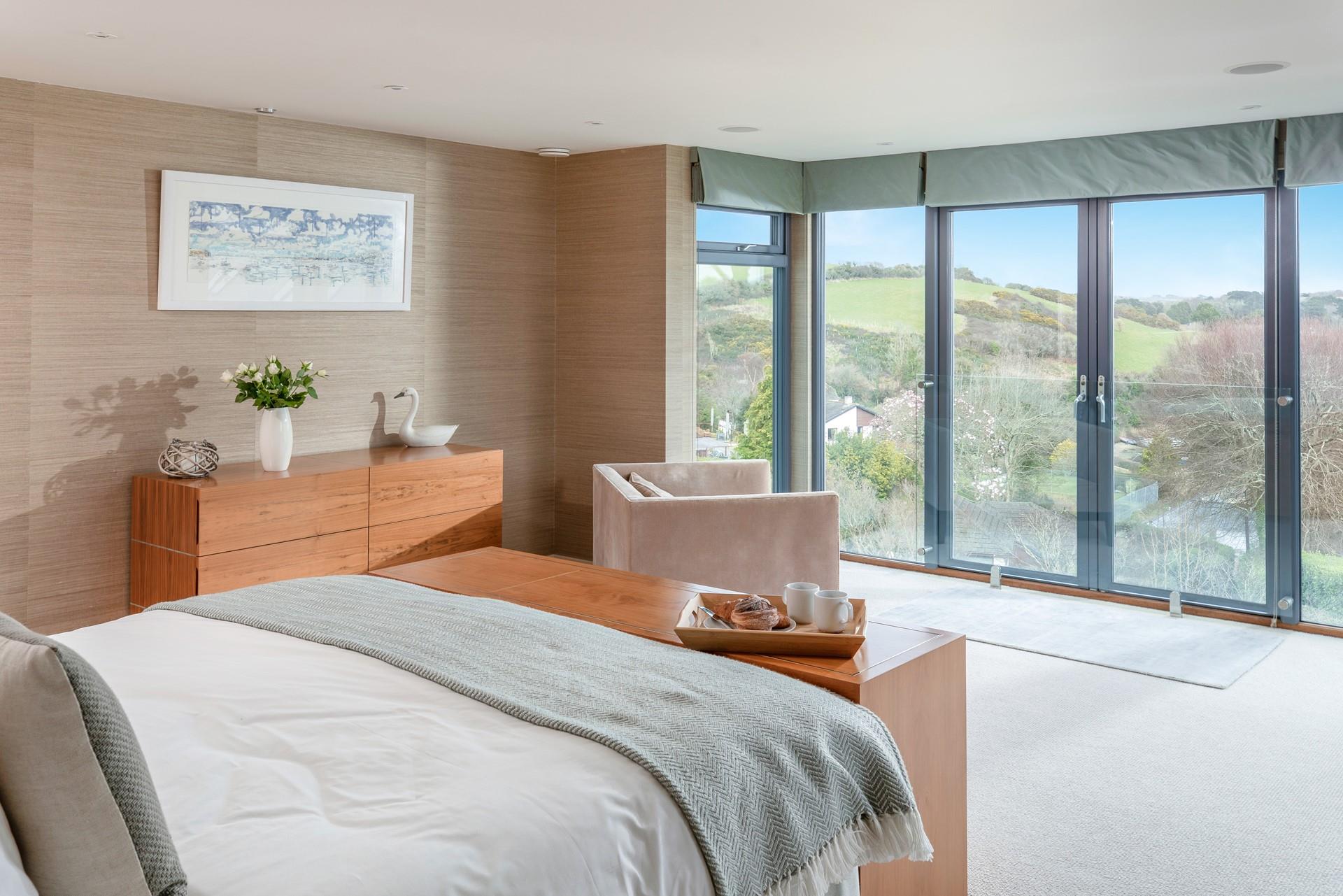 Open the doors and let the warm summer breeze in each morning.