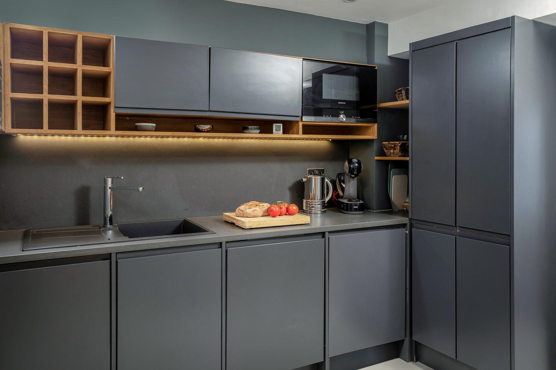 Rustle up a feast in the additional kitchen area!