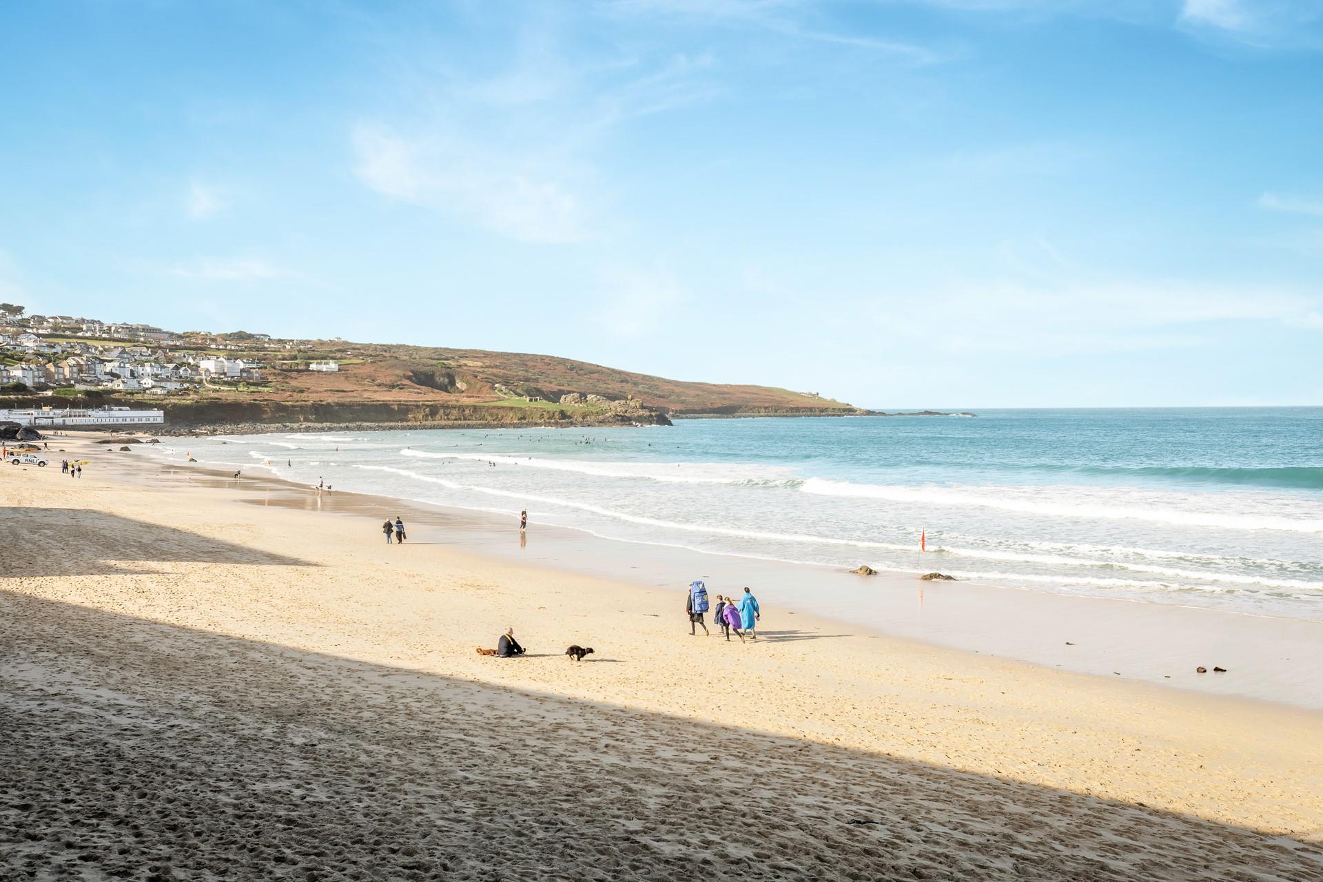 Start everyday with a morning stroll along the beach.
