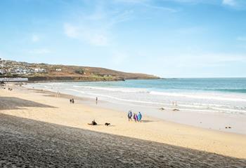 Start everyday with a morning stroll along the beach.