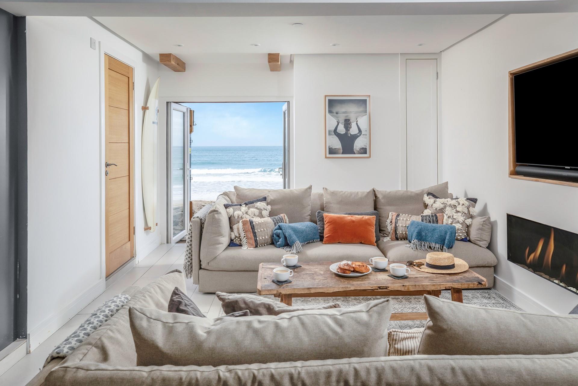 Start the day with a sea swim followed by breakfast!