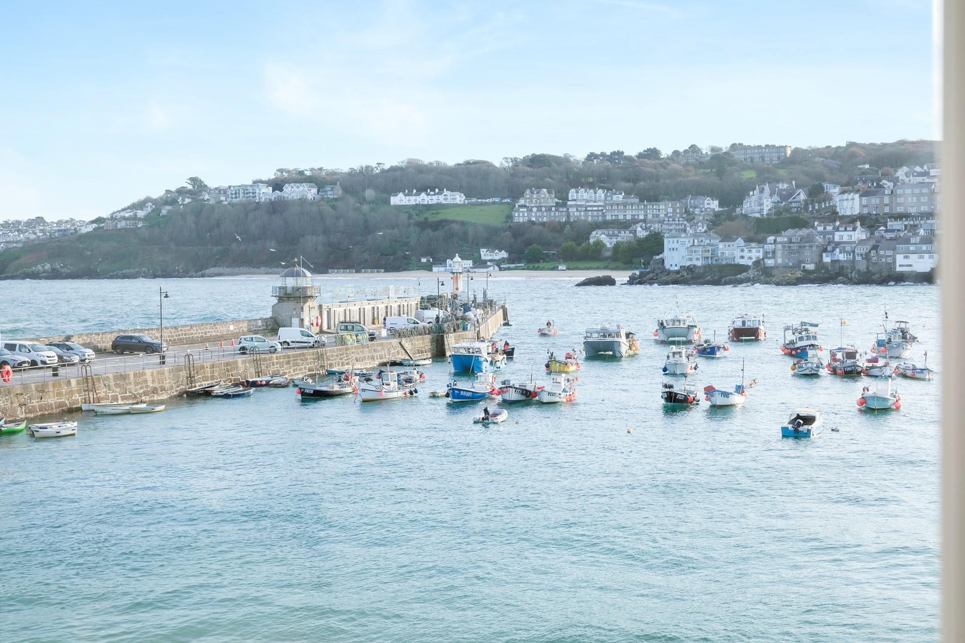 Take a morning stroll around the harbour or start the day with a refreshing dip.