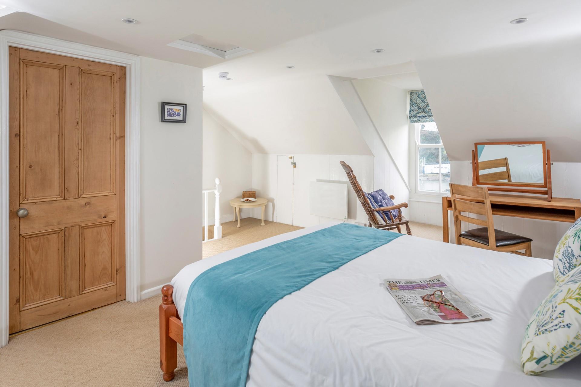 Bedroom 3 also benefits from sea views.