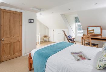 Bedroom 3 also benefits from sea views.