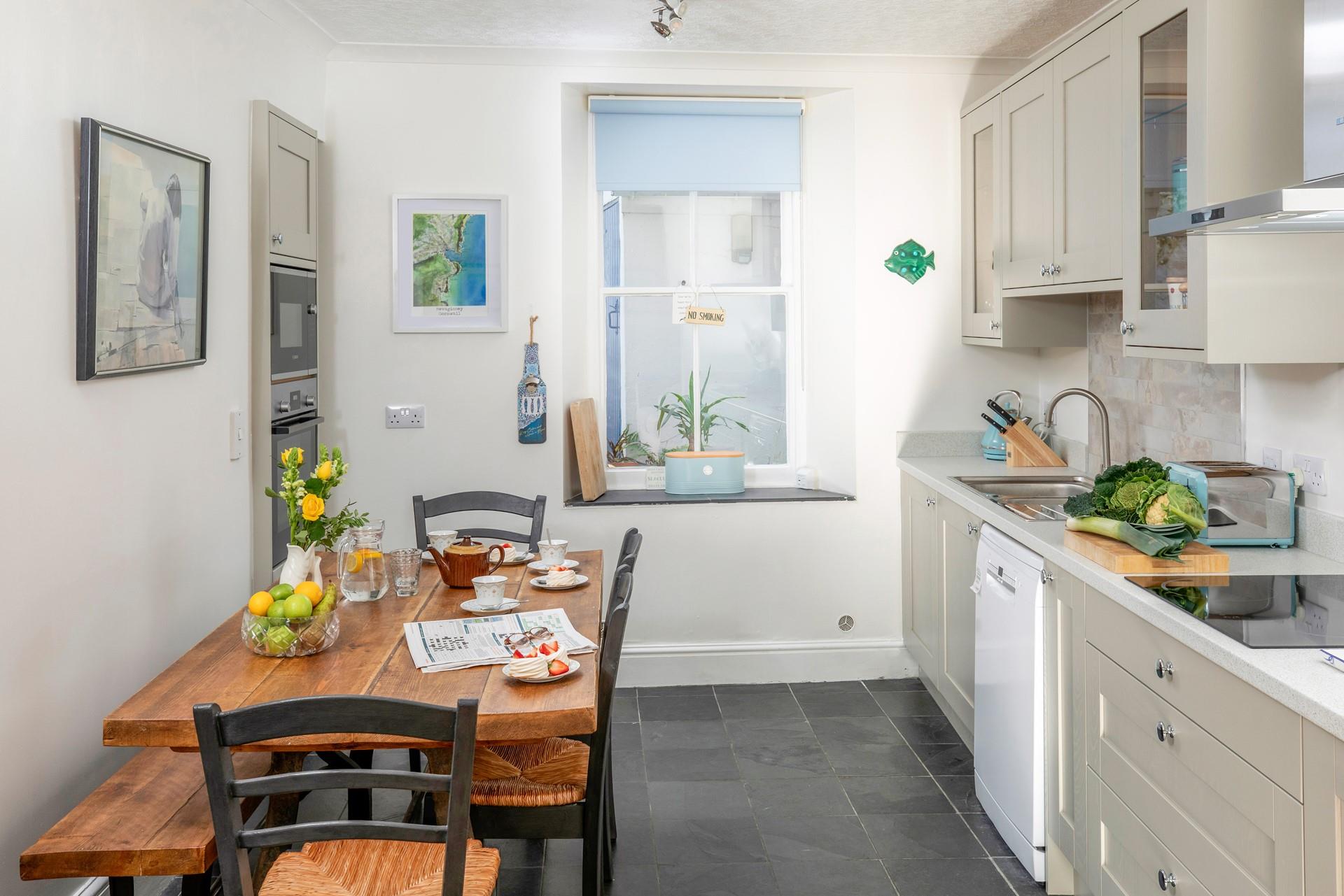 Prepare a hearty breakfast before heading out for the day.