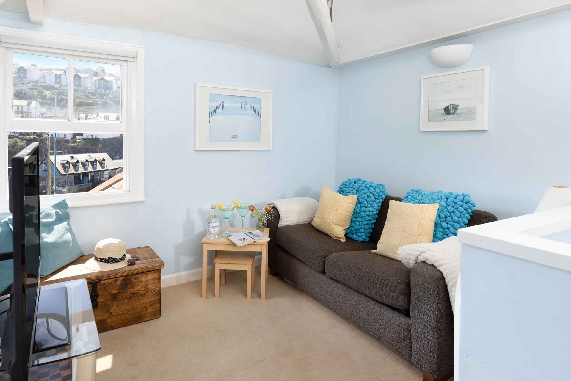 Put your feet up after a blissful day spent exploring the coast.