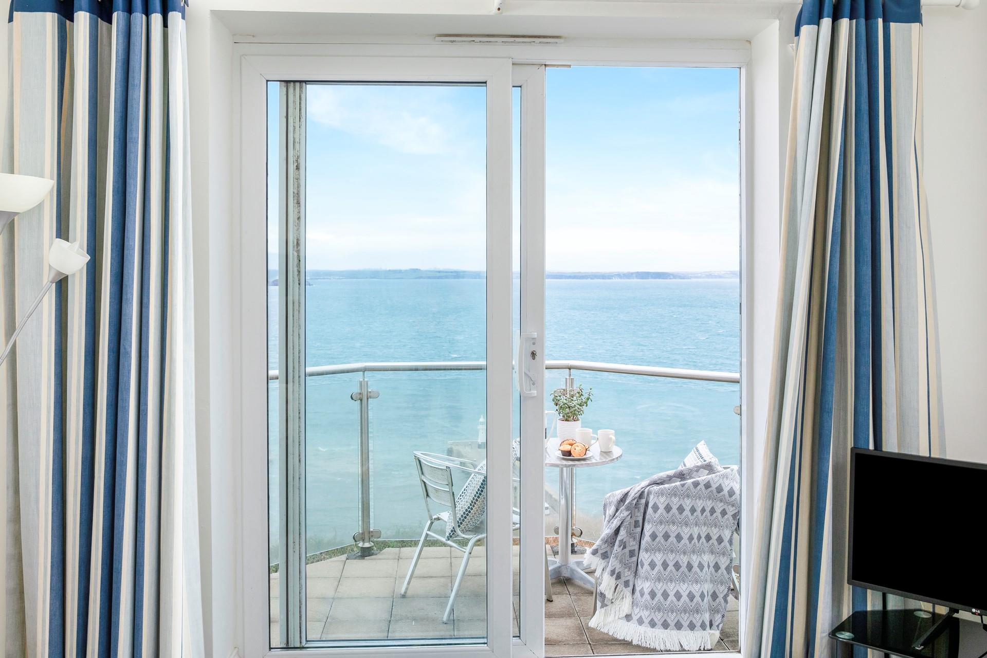 Spend your days relaxing by the sea.