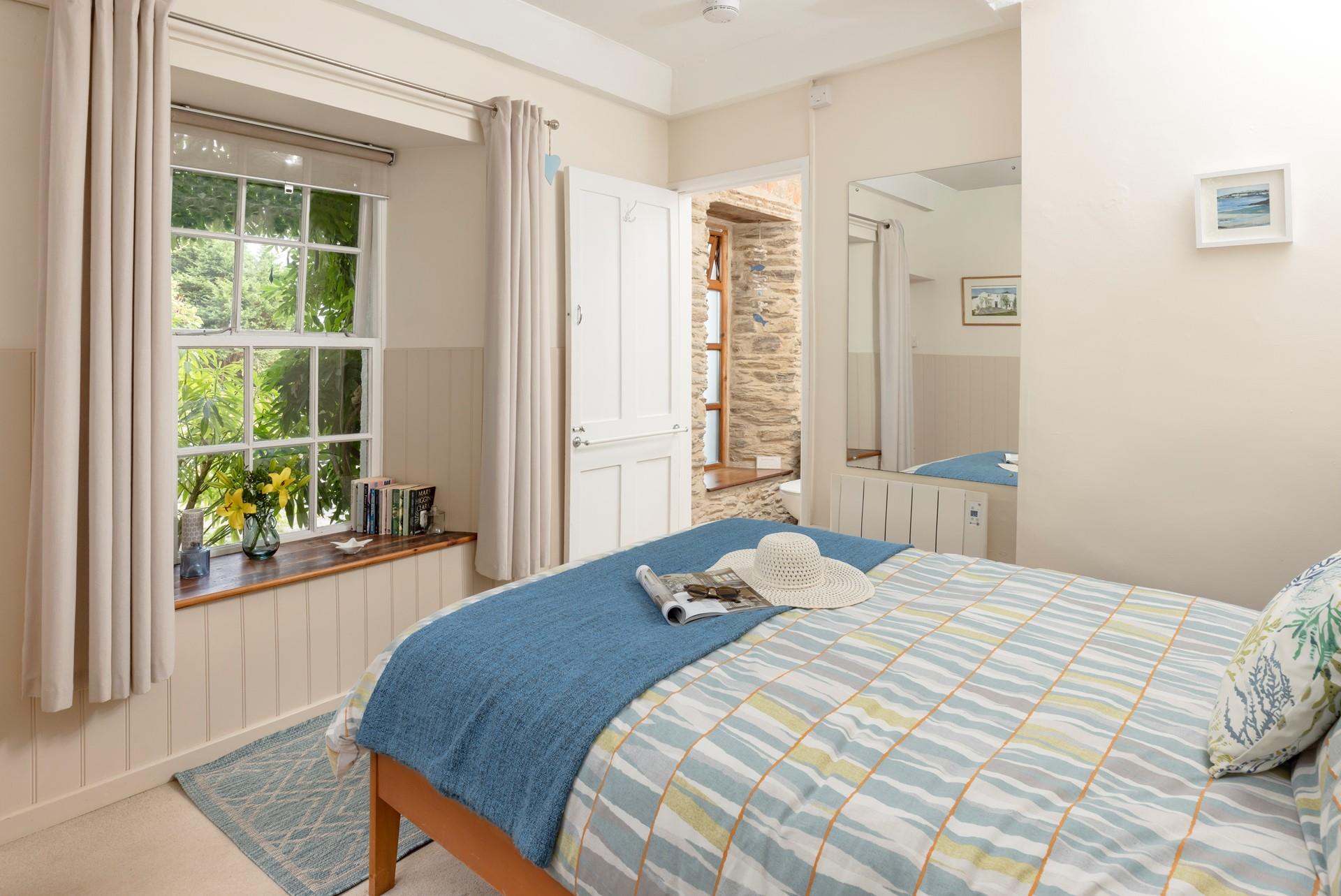 Wake up to views across the gardens.