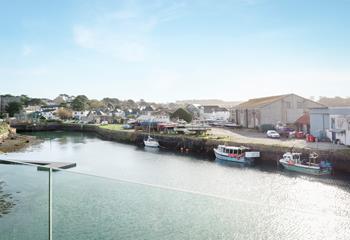 Take a stroll and explore the town of Hayle.