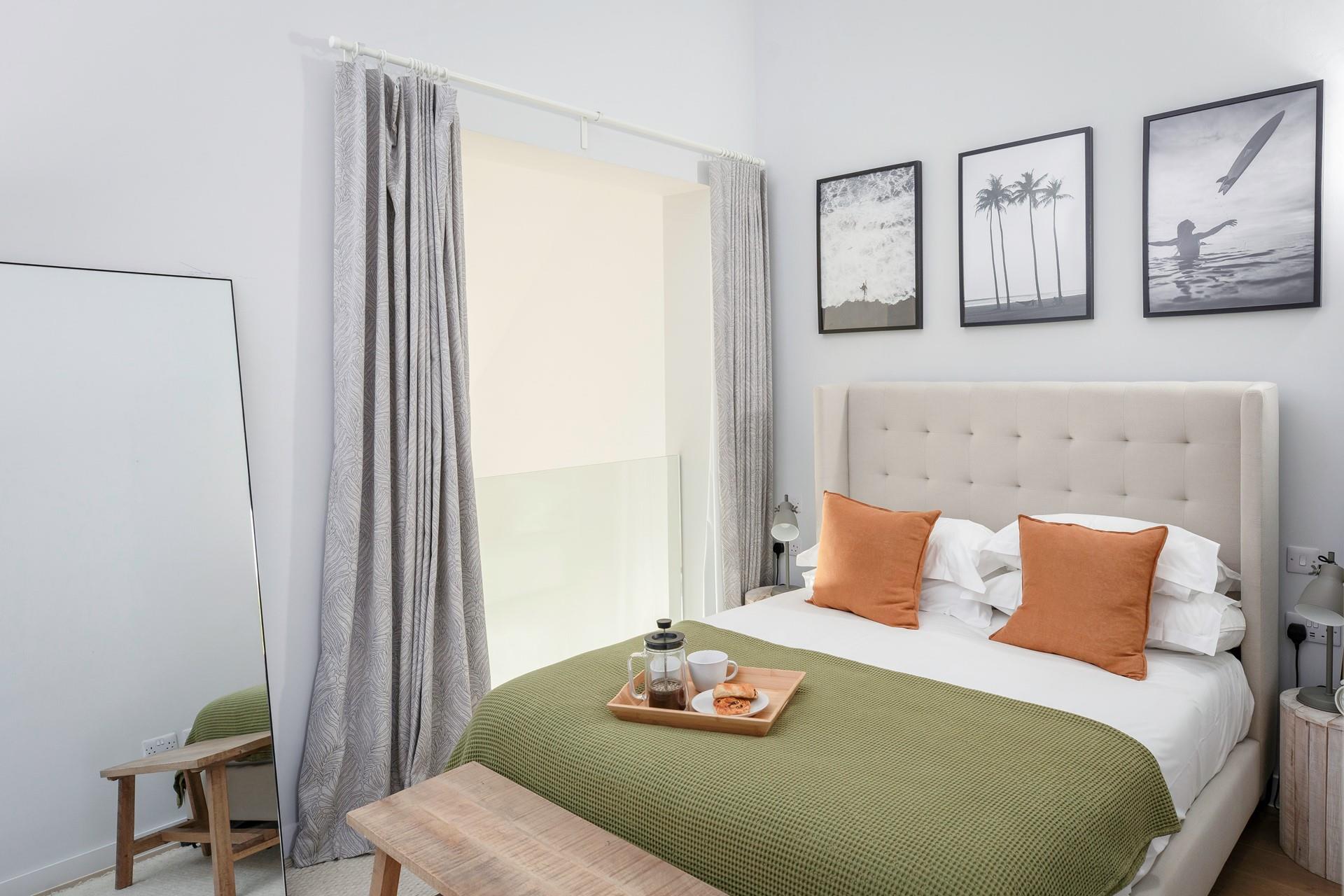 Bedroom 3 is stylishly decorated and a relaxing space at the end of each day.