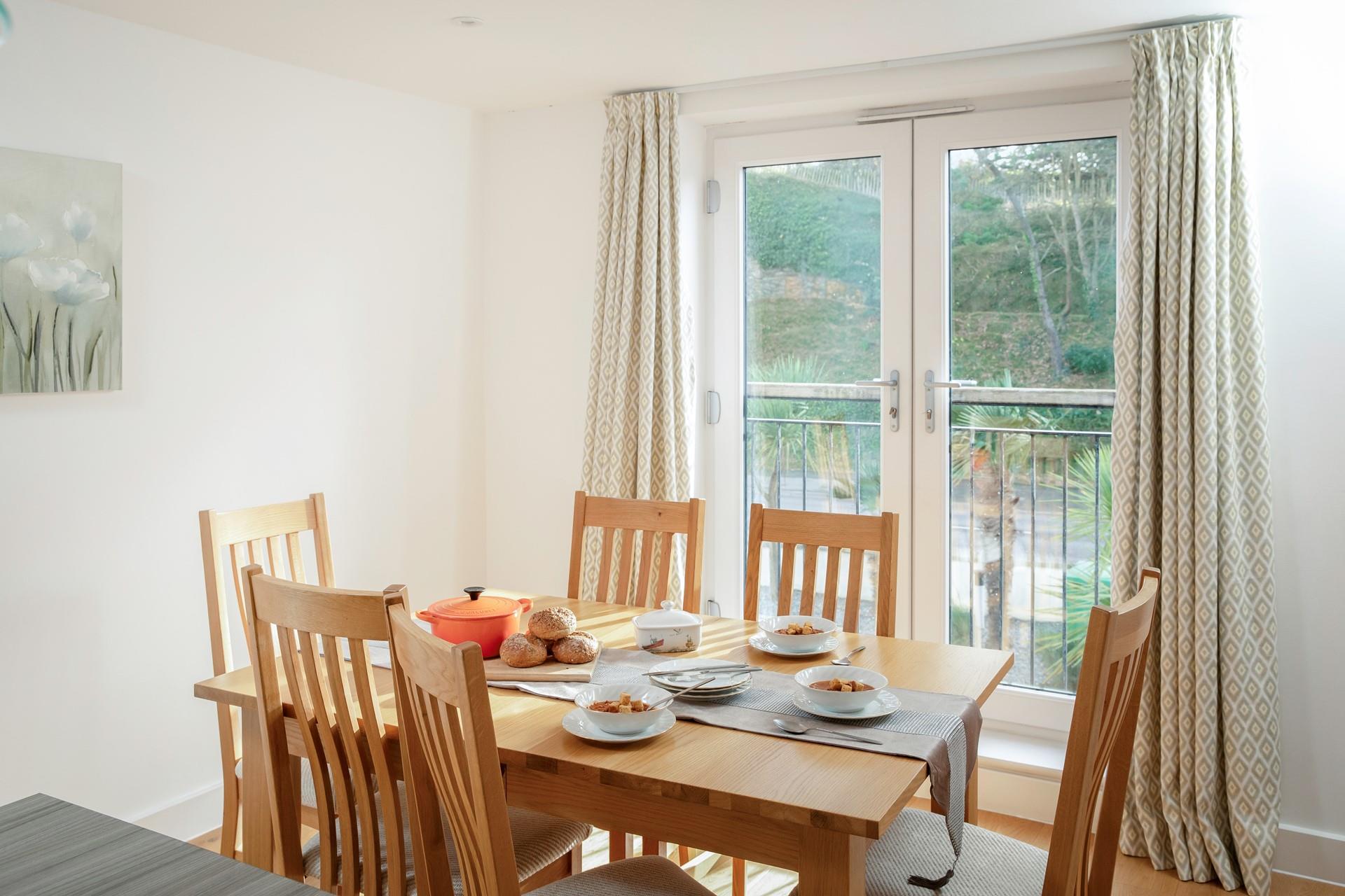 Gather the family around the dining table for a feast.