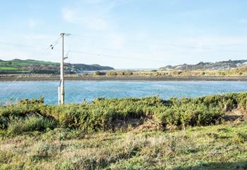 Take a morning stroll around the nature reserve.