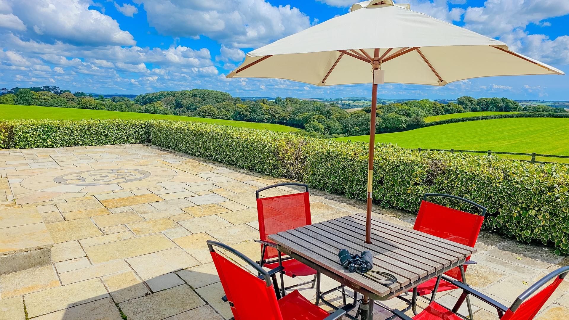 Relax enjoying the sights and sounds of nature.