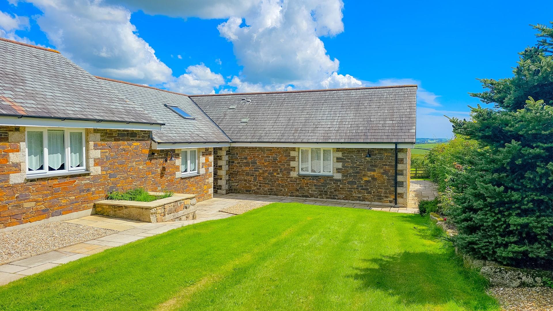 Valley View has plenty of outside space for all the family to enjoy.