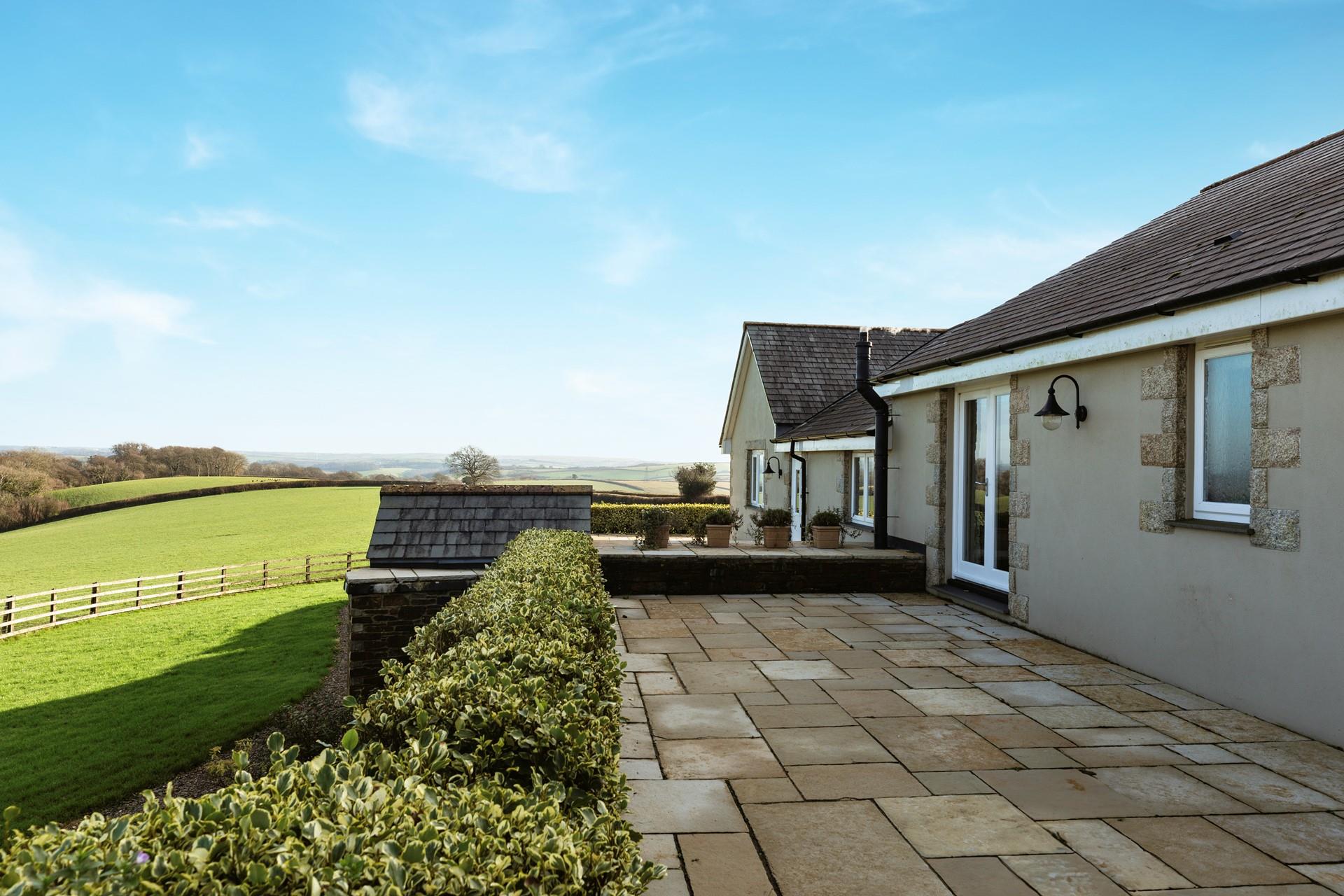 Enjoy the tranquil countryside views.