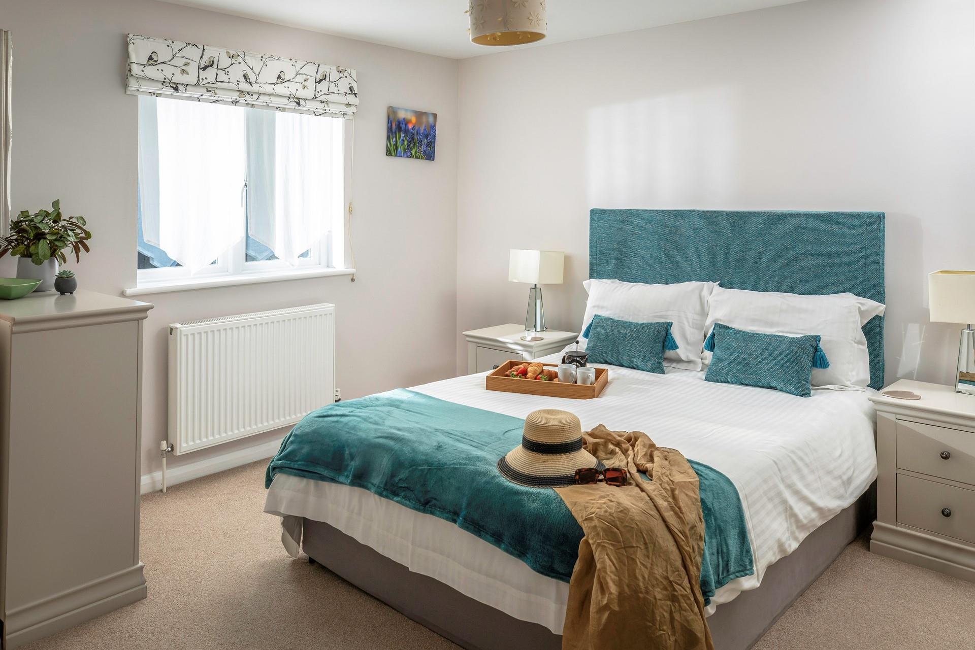 Breakfast in bed is a well-deserved treat!