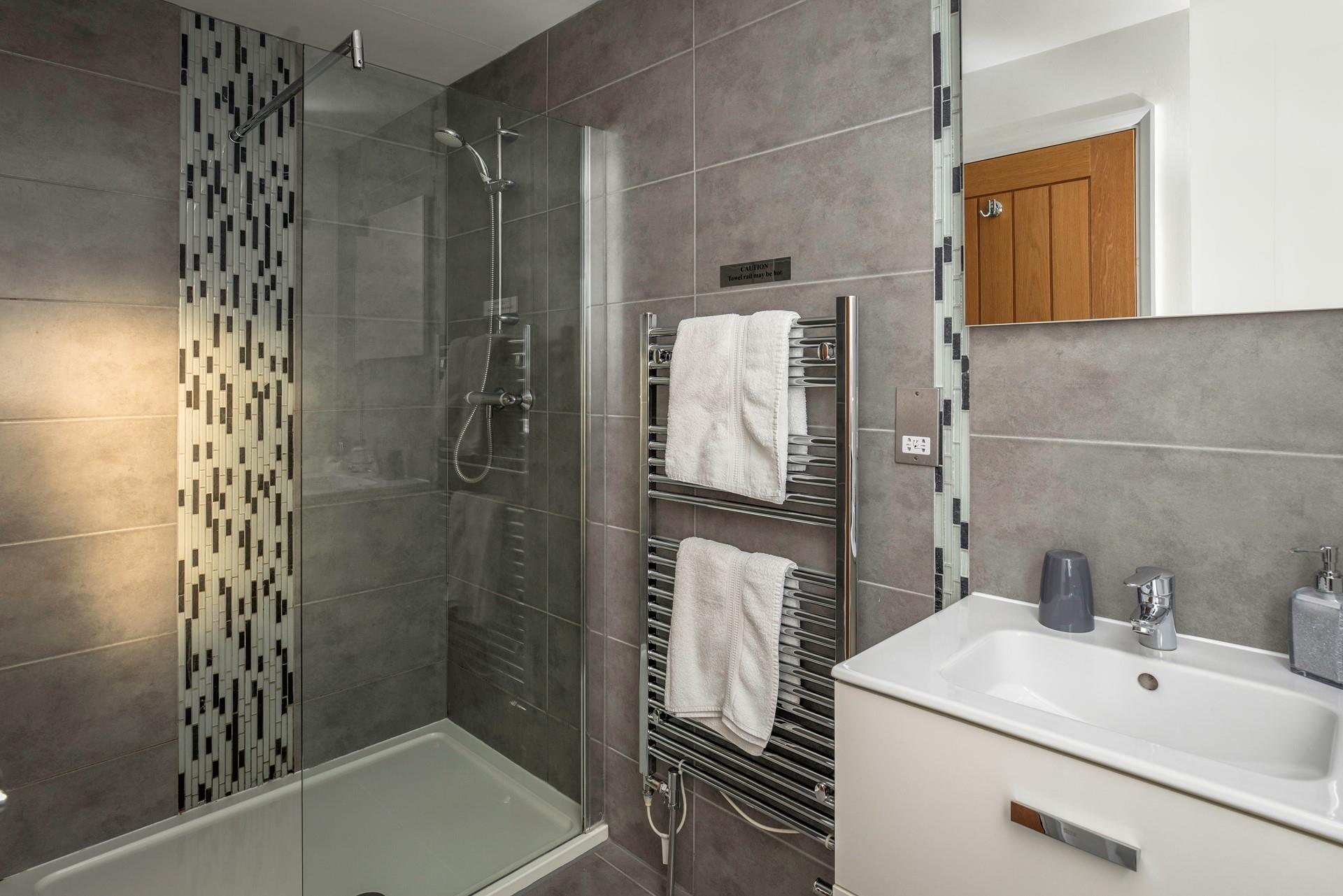 Wash off sandy toes after a beach day.