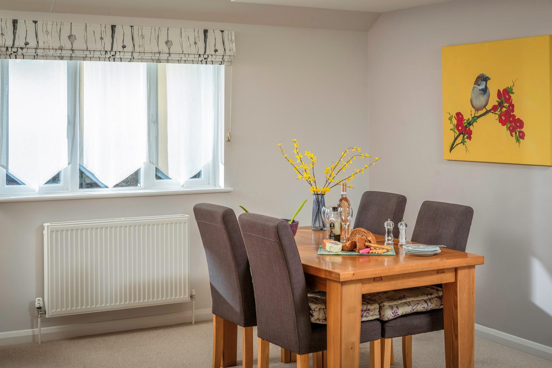 Enjoy a hearty breakfast to start the day.