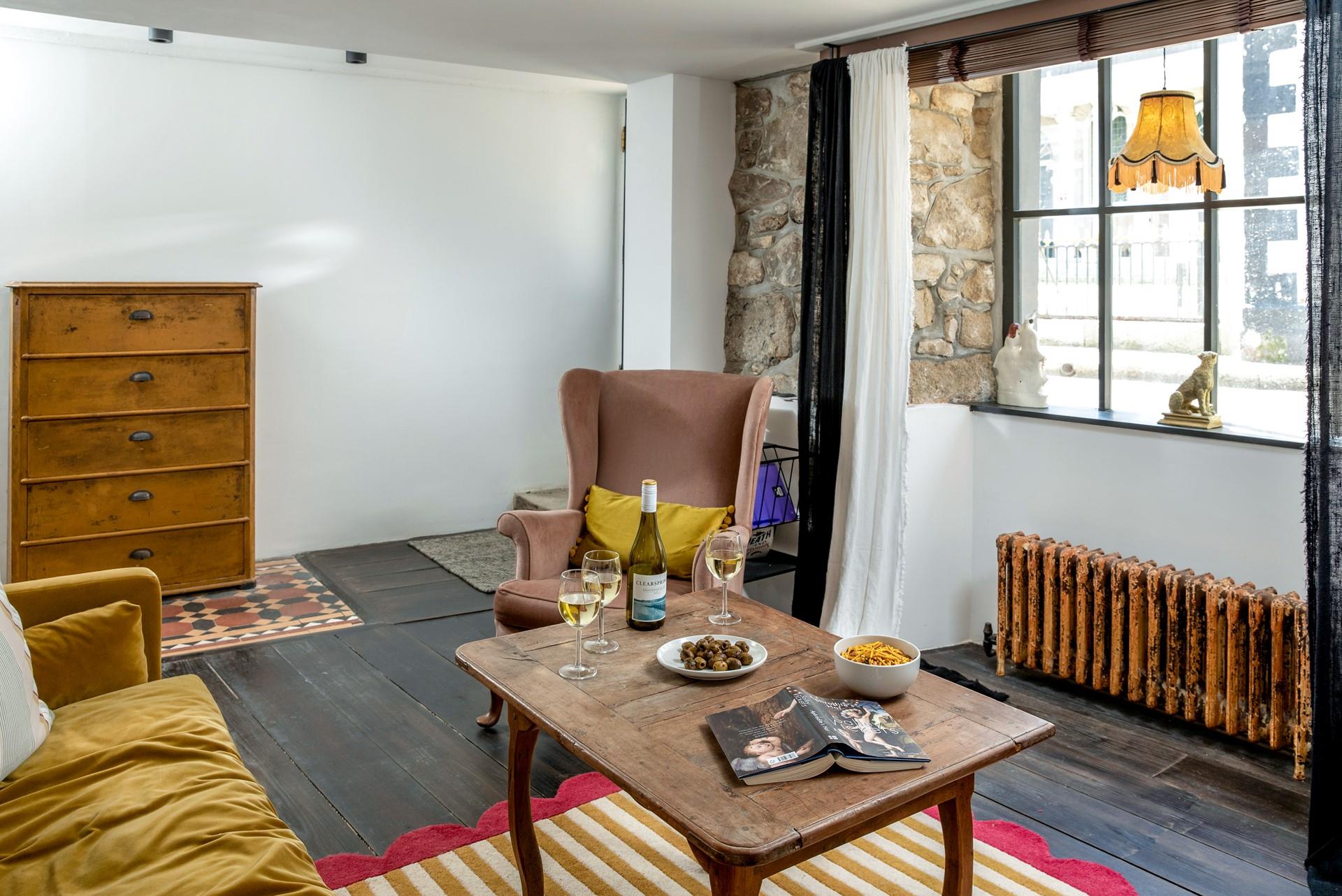 Sip a cold glass of wine and get stuck into a good book in the evening.