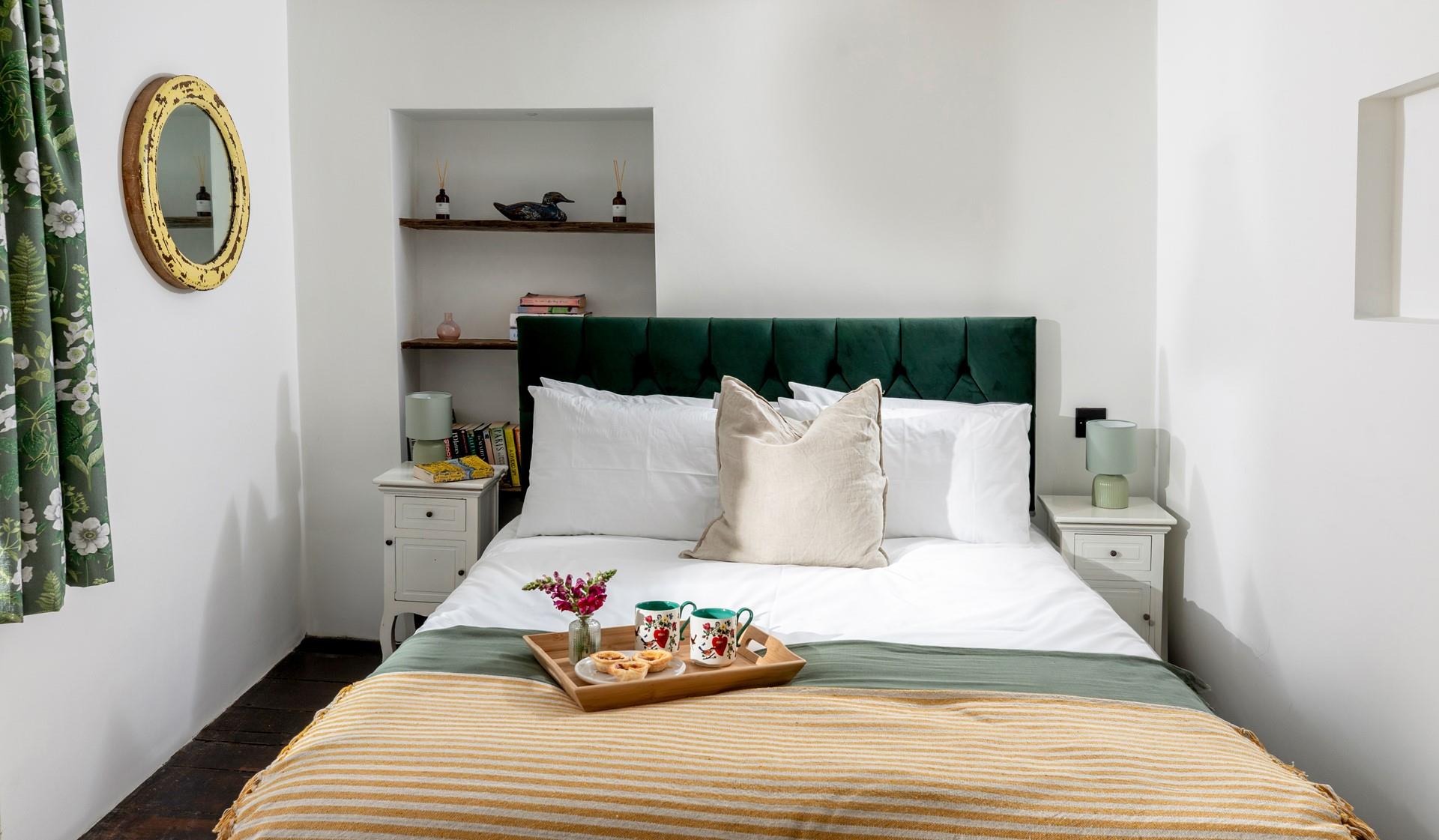 Sip your morning coffee and catch up on the day's news before heading out.