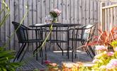 Tuck into a breakfast of fresh pastries on the suntrap decking. - Thumbnail Image