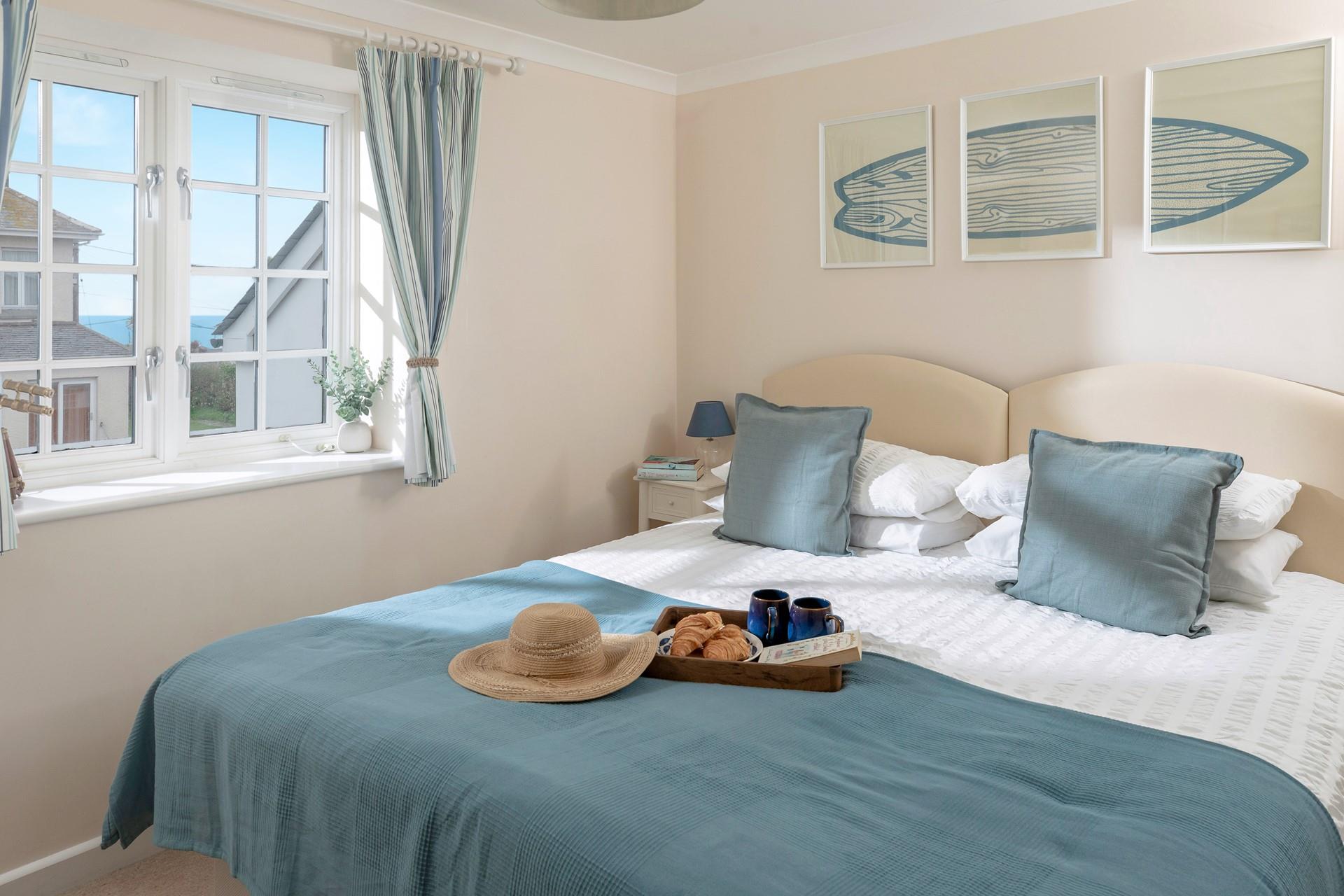 Treat yourself to breakfast in bed- you are on holiday after all!