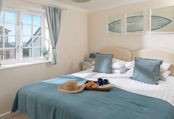 Treat yourself to breakfast in bed- you are on holiday after all!