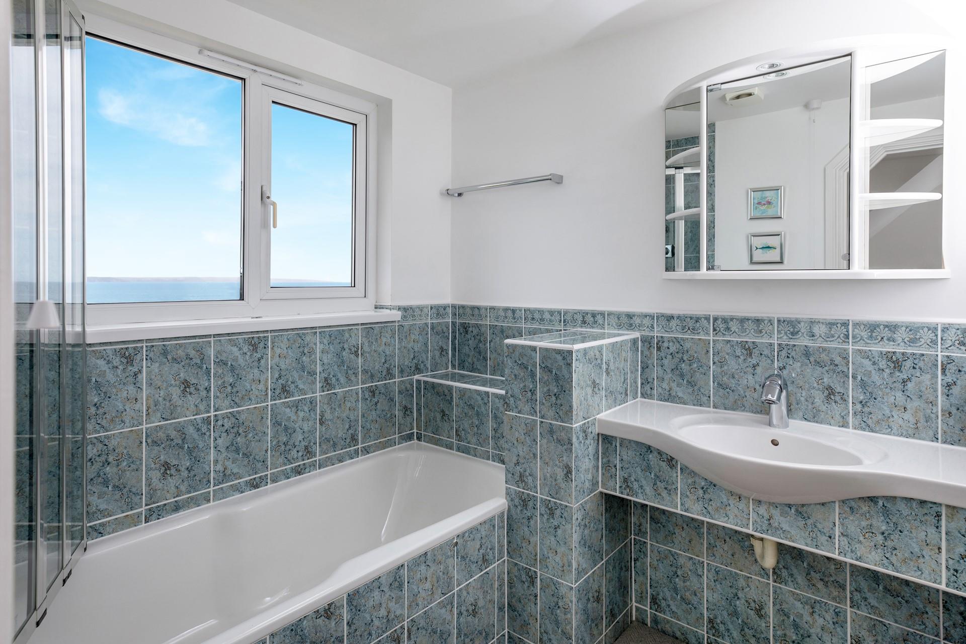 Run a bubble bath and unwind at the end of the day.