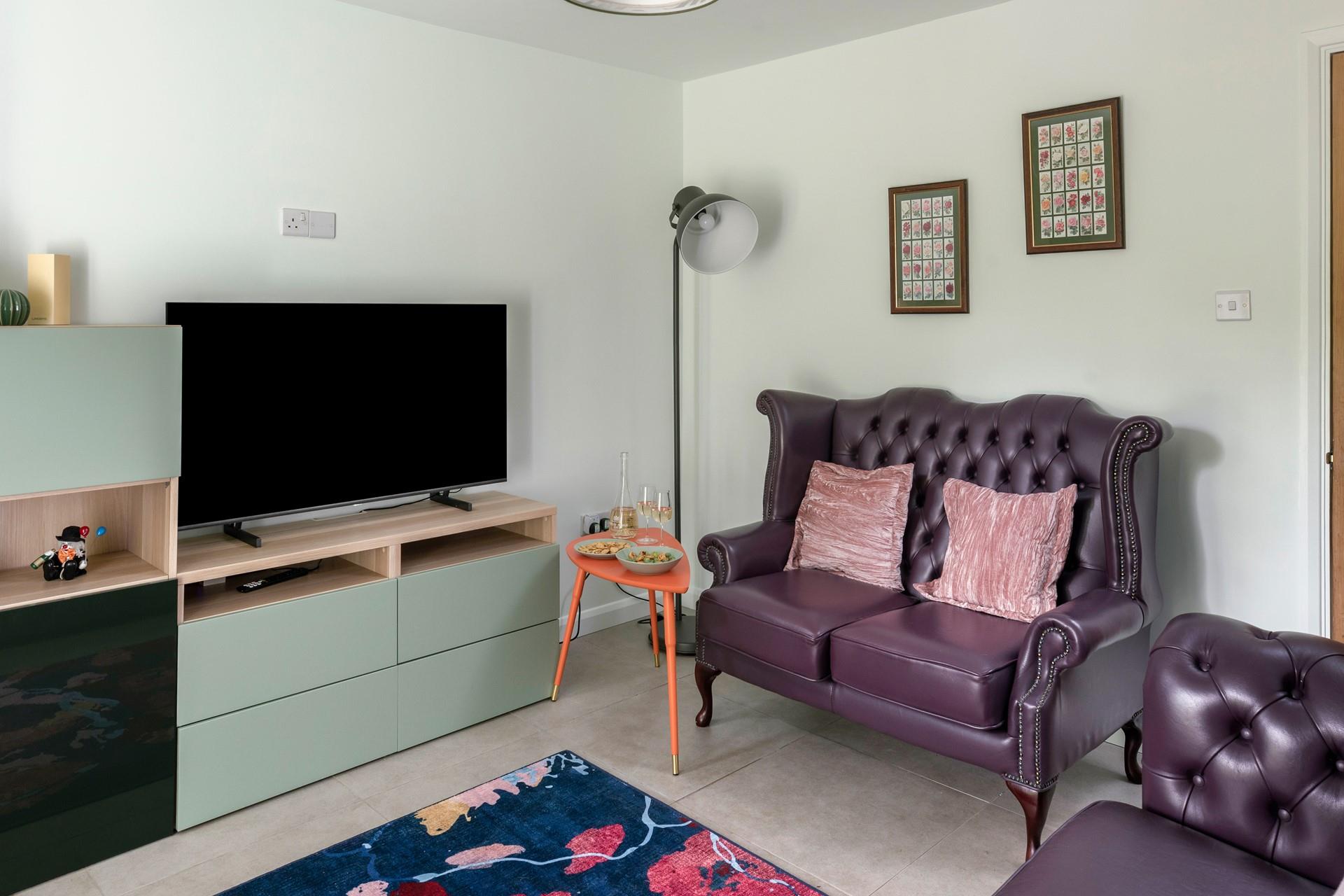 Spend relaxing evenings in the stylish lounge after a day of exploring the coast.