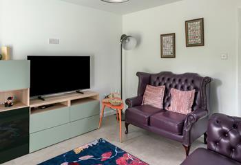 Spend relaxing evenings in the stylish lounge after a day of exploring the coast.
