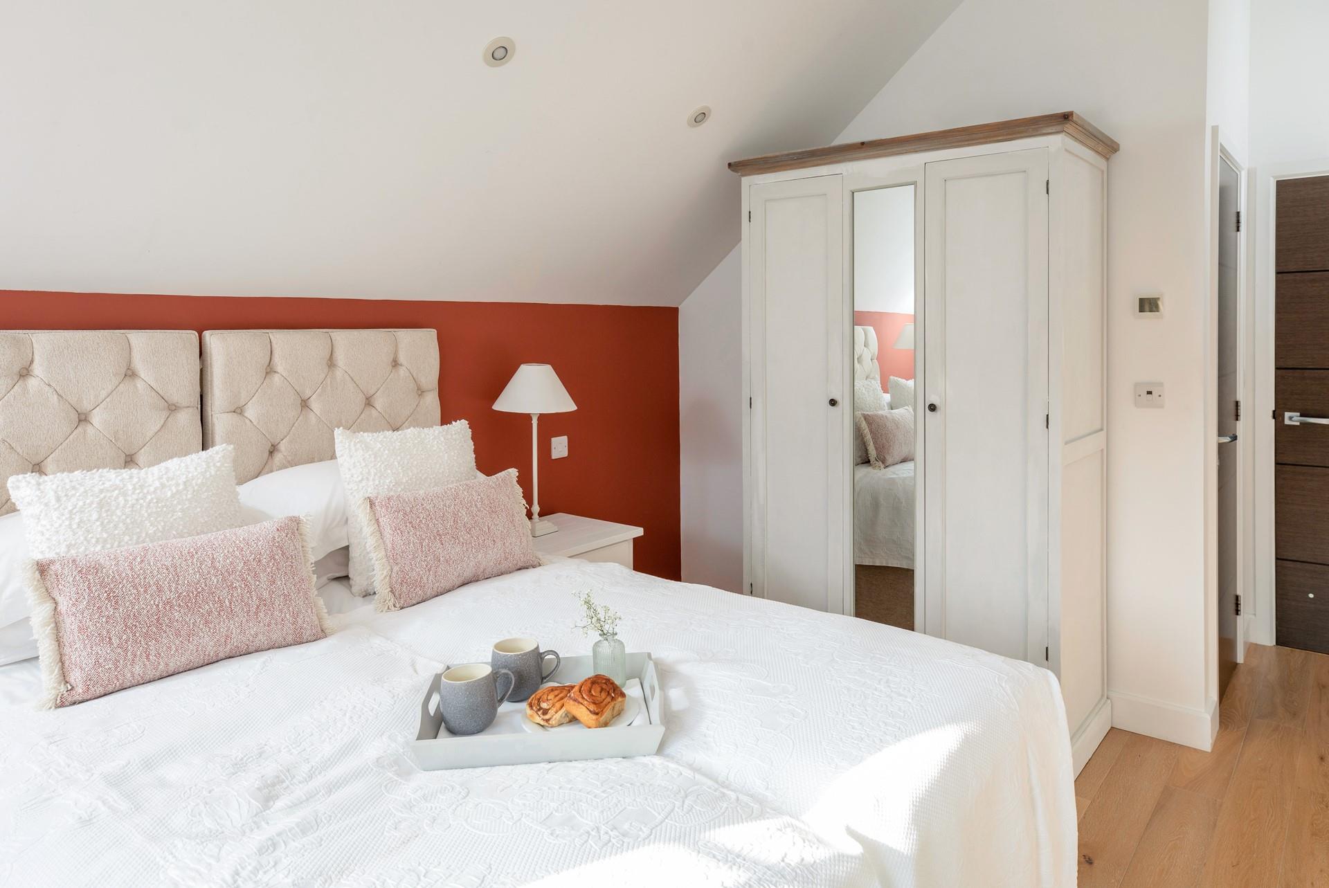 Decide on the day's plans over morning coffee.