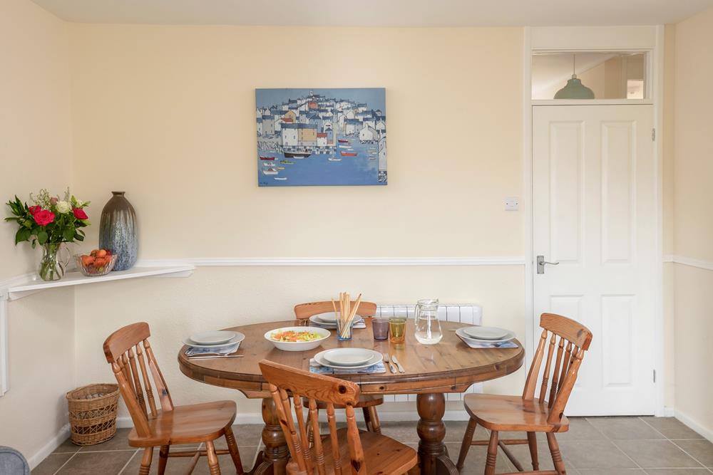 Gather around the table for family time.