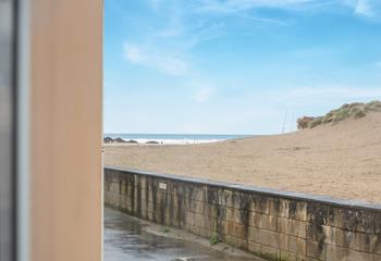 Take a morning stroll across the dunes.