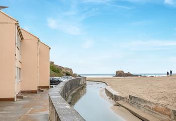 Head to the sea pool in the iconic Chapel Rock.