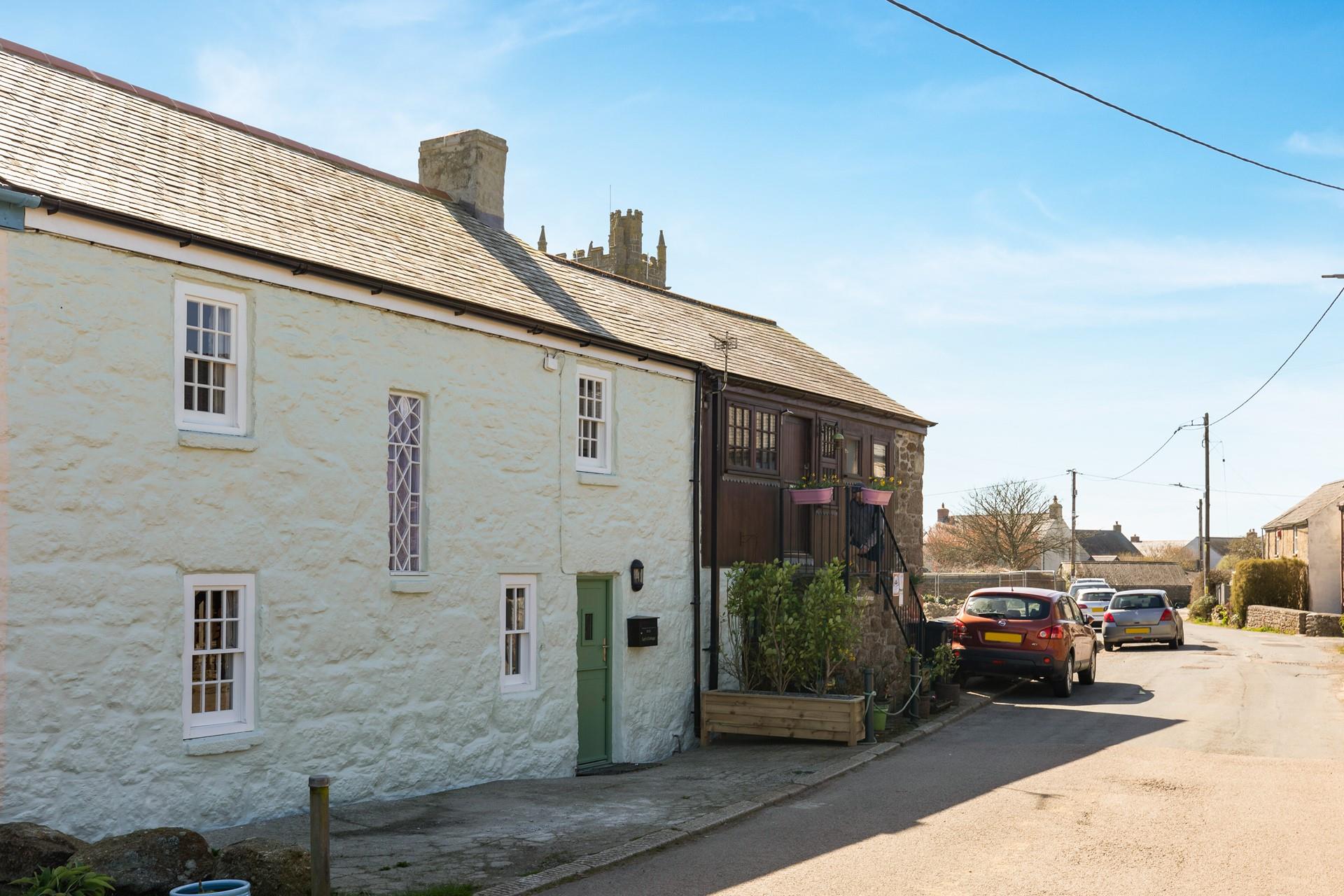 The cottage is located in the delightful village of St Buryan near Penzance.