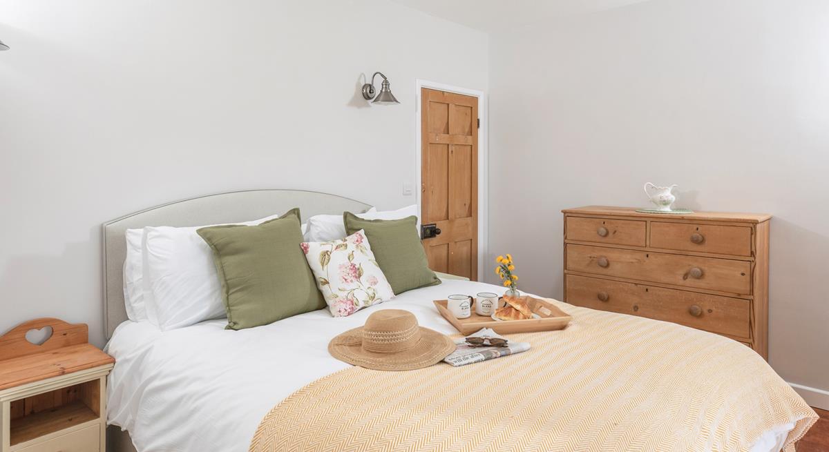 Start the day with warm pastries and coffee.